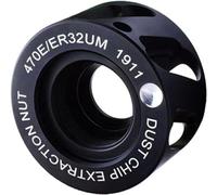 YANSYUAN ER32 Dust Chip Extraction Nut for Woodworking CNC Tool Milling Cutter,CNC Special Dust Removal Nut, Including Wrench (Color Random)