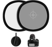 Yanuoda 18% White Balance Card - Grey Cards 30x30cm Pop-Up Collapsible Photography Target with Storage Bag, Foldable Portable Reflector for DSLR/Mirrorless Camera