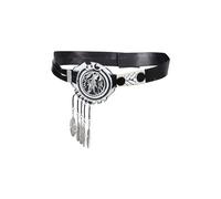 YANVS FF7 Sephiroth Cosplay Belt Sephiroth Costume Prop Halloween Carnival Cosplay Final Boss Sephiroth Outfits Accessory, Black, Medium