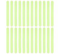 YANWANDEFA 24 PCS Glow in the Dark Anti Slip Tape Self-Adhesive Non Slip Strip Stickers Waterproof Anti Slip Decking Strips Grip Tape Non Skid for Stairs Bathtub Flooring
