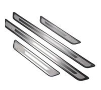 YANWENER 4 Pcs Car Door Sill Protector for VW Transporter (T6) Panel Van 2015-2019, Non Slip Anti Scratch Stainless Steel Material Styling Decoration Accessories