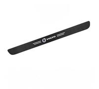 YANWENER Carbon Fiber Rear Bumper Protector for Volvo XC40 2019-2022 2023 2024, Car Trunk Door Sill Edge Anti-Scratch Decorative Strips,A