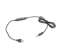 yanwuwa 12V1A USB Power Converter Cable with 5.5X2.5mm Tip with Led for Small Electronics and Lights