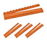 yanwuwa 17inch Mahjong Racks with Pusher Tiles Organizers Holder for America Game Tiles Organizing Easy to Use Family Playing Tool