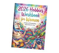 yanwuwa 2026 Women ' s Hobby Handbook Softcover Hobbies Writing Journal with Multipurpose Layout Pages for Journaling Note Taking Ladies Notebook
