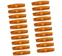 yanwuwa 20Pcs Bicycles Wheel Reflector Spokes For Folding Bikes Warning Reflectors Wheel Reflectors Bicycles Spokes Bike