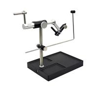 yanwuwa 360 Degree Adjustable Rotating Fly Tying Vise with Base Fly Tying Station Tieing Tool Lure Making Lure Making