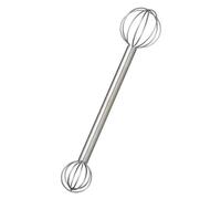 yanwuwa Accurate Miso Soup Scoops Double Stirring Heads 304 Nonrust Steel Kitchen Utensils Soups Mixing Spoon Precise Measurement Spoon