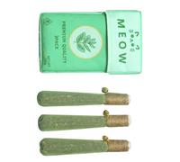 yanwuwa Chew Sticks With Rope & Bells Handcrafted Teething Promoting Health For Cats Cats Chew Toy