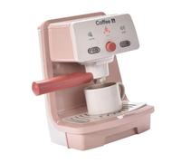 yanwuwa Children Coffee Maker Kitchen Play Set Toy for Toddler Realistic Machine Safe Roleplay Learning Activity Pretend Play Set