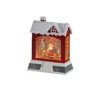 yanwuwa Christmas Snow Globes Glitter Music Box Musical, C