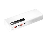 yanwuwa Durability 20650 Battery Holder Case Box for 5pcs 20650 Powerbank Shell with Type C Port and High Efficiency Charging Case