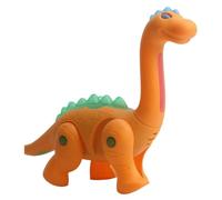 yanwuwa Electric Dinosaur Robot Toy With Robotic Movement And Dynamic Music Effects Crawl Learning Animal For Toddler Fun Interactive Dinosaur For Kids