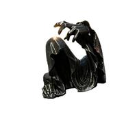 yanwuwa Grims Reapers Statues Resin Death Figurines Ornament, Black