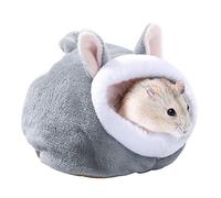 yanwuwa Hamster Hammock Winter Warm Velvet Small Pet Cage Sleep Nest Bed for Guinea Pigs Hedgehog Squirrel Cage Accessories Animals Bed Sheets Animals Bedding Set Bedroom Decor Bedroom