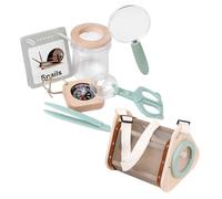 yanwuwa Kids Exploration Set for Little Adventurers Includes Observation Box Handy Scooper Gogga Catcher and Butterfly Net Science Nature Discovery Tools Ages