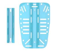 yanwuwa Lightweight Carbon Fiber Scubas Backplate, Ergonomic Diving Back Plate for Technical and Cave Divers Scubas Diving Backplate with Ergonomic Fit