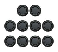 yanwuwa Loudspeaker Diaphragm Replacement Component, Black | 52 Mm Rubber Surround with Iron Plate Backing for Equipment Repair Tasks