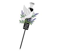 yanwuwa Memorial Garden Light Stake Solar Stake Ground Accent Yard, D