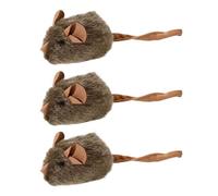yanwuwa Motion Activated Squeaky Cats Toy with Realistic Sound Effect for Interaction Play Mental Stimulation Interactive Electric Toy with Self-Moving Action for Indoor