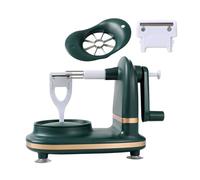yanwuwa Multipurpose Kitchen Peeler Slicers Corer Hand Crank Operations Rotating Peeling Machine for Fruits Vegetables Potato Peeler
