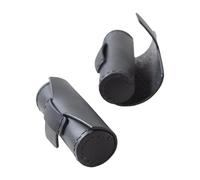 yanwuwa Multipurpose Round PU Leather Pouches with Spacious Holds Lipsticks or Small Seals Neatly Business Gift Cylindrical Case Round Cosmetic Planner Bag