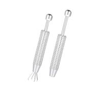 yanwuwa Nonslip Piercing Tool Set Craft of Sturdy Stainless Steel Designs for Fine Craftsmanship Piercing Needle Grabber