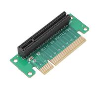 yanwuwa PCIE 8X Risers Card 90 Degree PCIE 8X to Slot Right Angles Extender Protector Part Accessories for 1U Server Case Computer Expansion Card