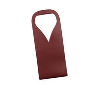 yanwuwa Portable Wine Bag PU Leather Wine Holder Soft Lining Pouches for Bottle Protections Single Bottle Champagne for Event