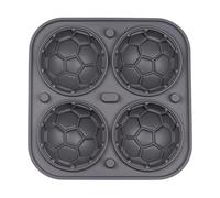 yanwuwa Professional Soccer Ice Cubes Tray Leak Proof Kitchen, Gray C