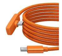 yanwuwa Profile Type-C Cable Side-Entry Braided Data Cord, 1m