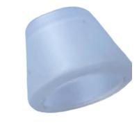 yanwuwa Racket Butt Cap Cover with Full-Cover Fit Design, Transparent