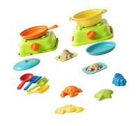 yanwuwa Safe Beach Activity Items for Preschoolers with Bright, Green | Fun Learning Beach Tools Collection for Youngsters Creative Development and Sensory Improvement Open Air