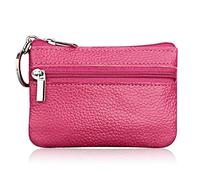 yanwuwa Single Purse Genuine Leather Business Card Postcard Note Storage for Father's Day Mother's Day Gifts