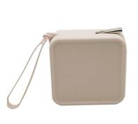 yanwuwa Small Square Makeup Brush Silicone Waterproof Storage Bag for Earphone Cable Lipstick Makeup Pocket Cosmetic Bag