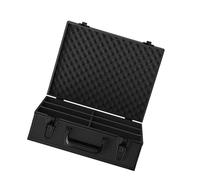 yanwuwa Strength Aluminum Alloy Trading Card Storage Box with 6 Slot Secure Systems Collection Case for Collector Display Case