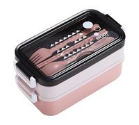 yanwuwa Sturdy Thermal Lunch Container Double Wall Insulation Leak Proof Design Nonrust Steel Container for Adults Kids Leak Proof Thermal Lunch