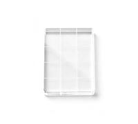 yanwuwa Transparent Stamp Block for Clear or Silicone Stamps, 3x4cm