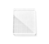 yanwuwa Transparent Stamp Block for Clear or Silicone Stamps, 5x6cm