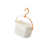 yanwuwa Water-Resistant Storage With Drainage Base & Portable Handle Multi-Use Hanging Basket For Bathroom & Laundry Portable Shower Holders Organizers