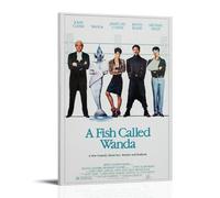 YANXIAOYUOZDS A Fish Called Wanda Poster Movie Poster Room Aesthetic Decoration Art Wall 24x36inch(60x90cm) Frame-style-27