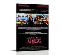 YANXIAOYUOZDS Leaving Las Vegas Poster Movie Poster Room Aesthetic Decoration Art Wall 16x24inch(40x60cm) Frame-style-26