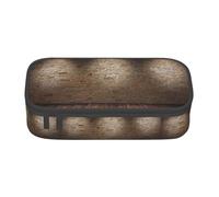 YANYU Lights hit the brick wall Print Convenience Pencil Case 8.3 x 2 x 3.7 Inches style for Pens Pencils Small Items, Black, One Size