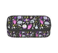YANYU Magic Witch Witchcraft Bohemian Drawing Print Convenience Pencil Case 8.3 x 2 x 3.7 Inches style for Pens Pencils Small Items