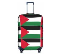 Yanyu Palestine flag Print Universal Suitcase Cover Elastic Washable Travel Luggage Protector Adult Luggage, White, S