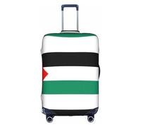 Yanyu Palestine flag Print Universal Suitcase Cover Elastic Washable Travel Luggage Protector Adult Luggage, White, M