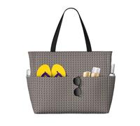 YANYU Romantic Paris Eiffel Tower Bycicle Print Functional Beach Bag Fashionable Summer Bags Reusable Picnic Gym Camping Holidays