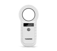 YANZEO Pet Microchip Reader, RFID EMID Animal Handheld Reader,134.2 Pet ID Scanner Rechargeable Animal Chip Registration, Pet Tag FDX-B(ISO 11784/11785) (AR180C)