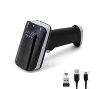 Yanzeo SR290 UHF RFID Handheld Terminal Barcode Scanner Bluetooth 1D 2D QR Barcode Scanner 2.4GHz + Wired USB Barcode Reader for Clothing Store, Shoe Store, Supermarket, Warehouse