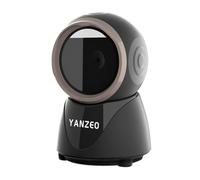 YANZEO YS860 Barcode Scanner 2D/1D Desktop Barcode Reader Hands-Free QR Bar Code Scanner Plug and Play Fast & Accurate Scanning for Store, Office, Warehouse